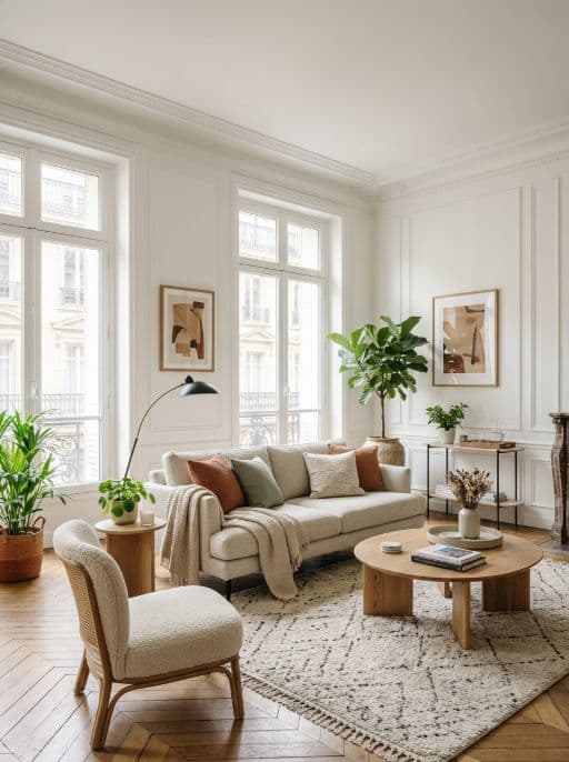 Raum im Stil Ferienwohnung neu gestaltet