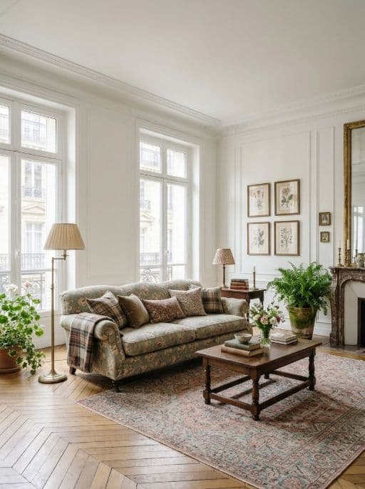 Raum im Stil Englischer Landhausstil neu gestaltet