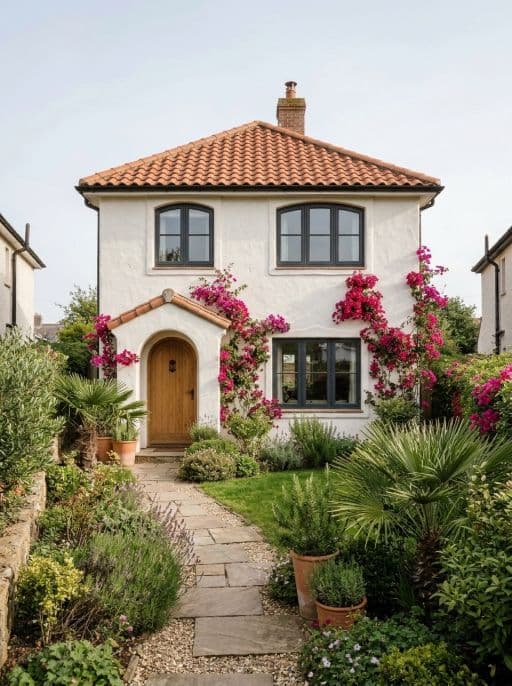 Raum im Stil Mediterrane Villa neu gestaltet