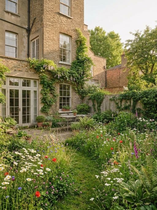 Raum im Stil Naturgarten neu gestaltet