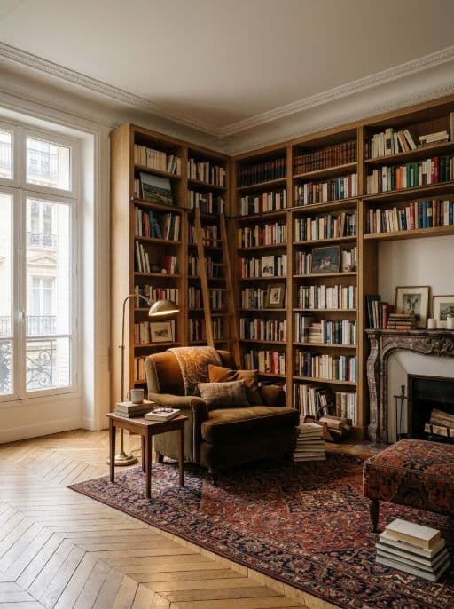 Raum im Stil Leseecke neu gestaltet