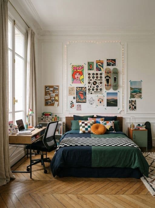 Raum im Stil Jugendzimmer neu gestaltet